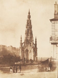 Edimburgo. Il Monumento a Scott, 1843-47 da Hill and Adamson