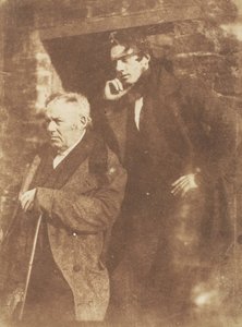 Rev. Miller e suo figlio Rev. Samuel Miller, 1843-47 da Hill and Adamson