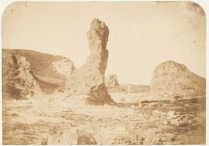 St. Andrews. La Roccia del Fuso, 1843-47 da Hill and Adamson