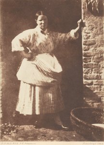 Una pescatrice di Newhaven, 1844 (foto) da David Octavius Hill