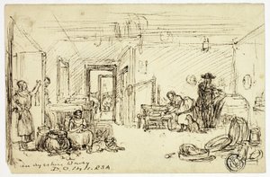 Nel caseificio Ayrshire da David Octavius Hill