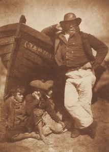 James Linton e tre ragazzi, Newhaven da David Octavius Hill
