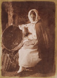 Mrs Hall, Newhaven, 1843-47 da David Octavius Hill