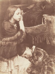 I tre dormienti: Sophia Finlay, Harriet Farnie e Brownie, c. 1845 (foto) da David Octavius Hill