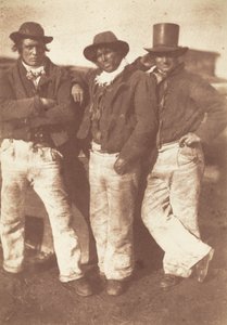 Alexander Rutherford, William Ramsay e John Linton da David Octavius Hill and Robert Adamson