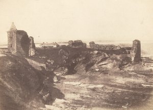 Il castello, St Andrews da David Octavius Hill and Robert Adamson