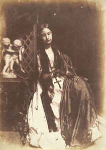 Miss Elizabeth Rigby (1809-93) poi Lady Eastlake, c.1844 da David Octavius Hill and Robert Adamson