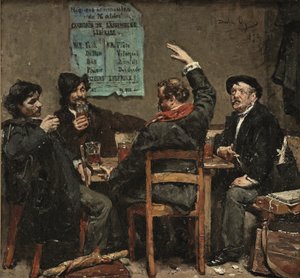 De Stamtafel: raccontare storie in un caffè da David Oyens