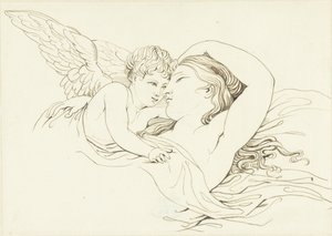 Venere sdraiata con Cupido