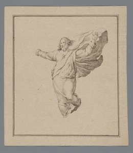 Cristo in piedi con le braccia alzate da David Pièrre Giottino Humbert de Superville