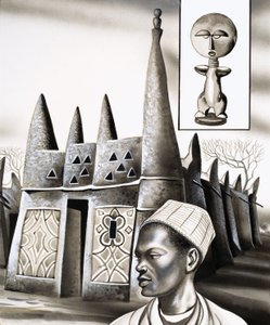 Case primitive: Pinnacoli di gesso
