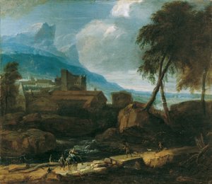 Paesaggio ideale da David Richter d. Ä.