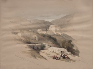 Chiesa Cristiana di San Giorgio a Ludd, antica Lydda da David Roberts