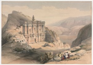 El Deir, Petra da David Roberts