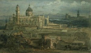 Ingresso a Herez, Spagna da David Roberts