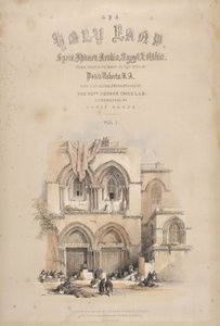 Ingresso al Santo Sepolcro, Gerusalemme