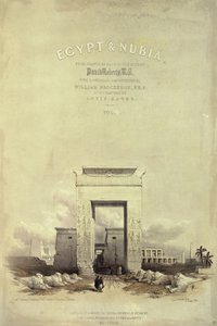 Grande portale che conduce al Tempio di Karnak, frontespizio di 