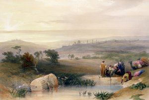Gerusalemme, aprile 1839, tavola 22 dal Volume I di 