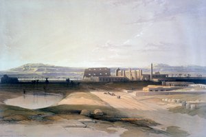 Karnak, XIX secolo da David Roberts