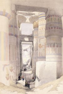 Karnac, 27 novembre 1838, 1842-1849 da David Roberts
