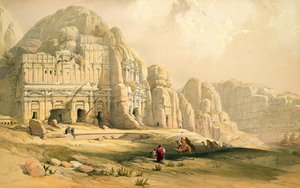 Petra, 8 marzo 1839, tavola 96 dal Volume III di 