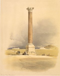 Colonna di Pompeo, Alessandria, da "Egitto e Nubia", Vol.1