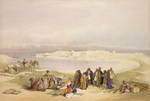 Suez, 11 febbraio 1839, tavola 124 dal Volume III di 