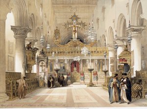 La Cappella di Santa Caterina al Monastero del Monte Sinai, di David Roberts da David Roberts