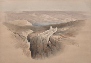 Il Mar Morto verso Moab