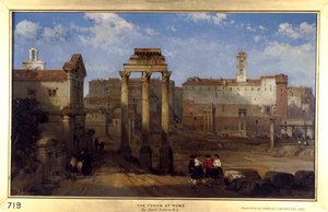 Il Foro, Roma da David Roberts