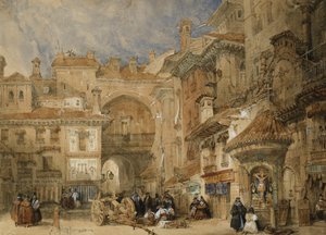 La porta della Viva Rambla, Granada