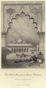 La Moti Musjid ad Agra da David Roberts