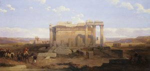 Le rovine del Tempio Minore a Baalbeck