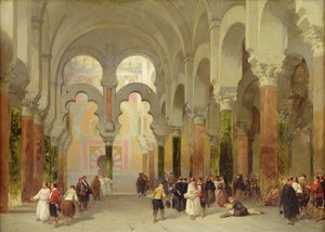 Il santuario del Corano, Moschea di Cordoba da David Roberts