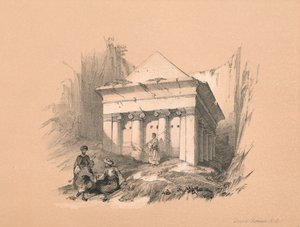 Tomba di Zaccaria, 1855