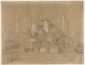 Veduta di Costantinopoli da David Roberts