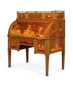 Bureau cilindrico meccanico, Neuwied, c.1776-79