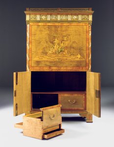 Secretaire neoclassico a ribalta, c.1775
