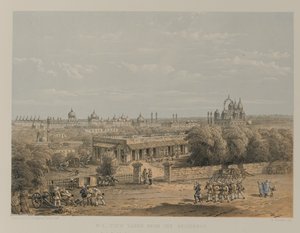 Vista dalla Residenza da David Scott Lieutenant Colonel (after) Dodgson