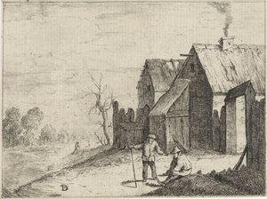 Due contadini che parlano da David Teniers (II)