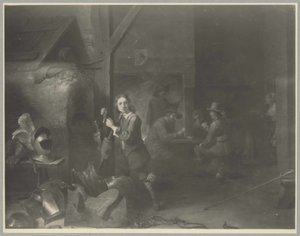 Casa di guardia da David Teniers the Younger