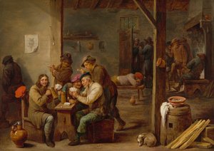 Scena di taverna da David Teniers the Younger