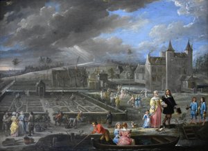 Le quattro stagioni (primavera) da David Teniers the Younger