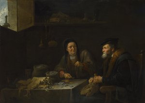 La parabola del ricco stolto, 1648 da David Teniers the Younger