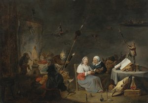 Il sabba delle streghe da David Teniers the Younger