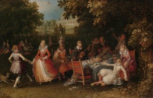 La Festa in Giardino, c.1610