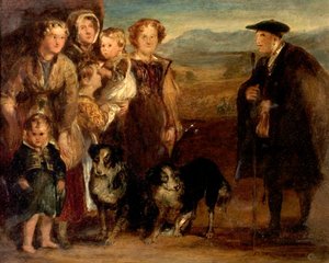 Una famiglia delle Highlands da David Wilkie