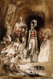 Studio per (Sir David Baird scopre il corpo di Tipu Sahib), 1838 da David Wilkie
