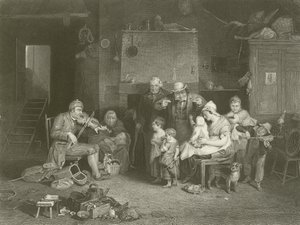 Il violinista cieco da David Wilkie