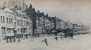Dinant, 1907 da David Young Cameron